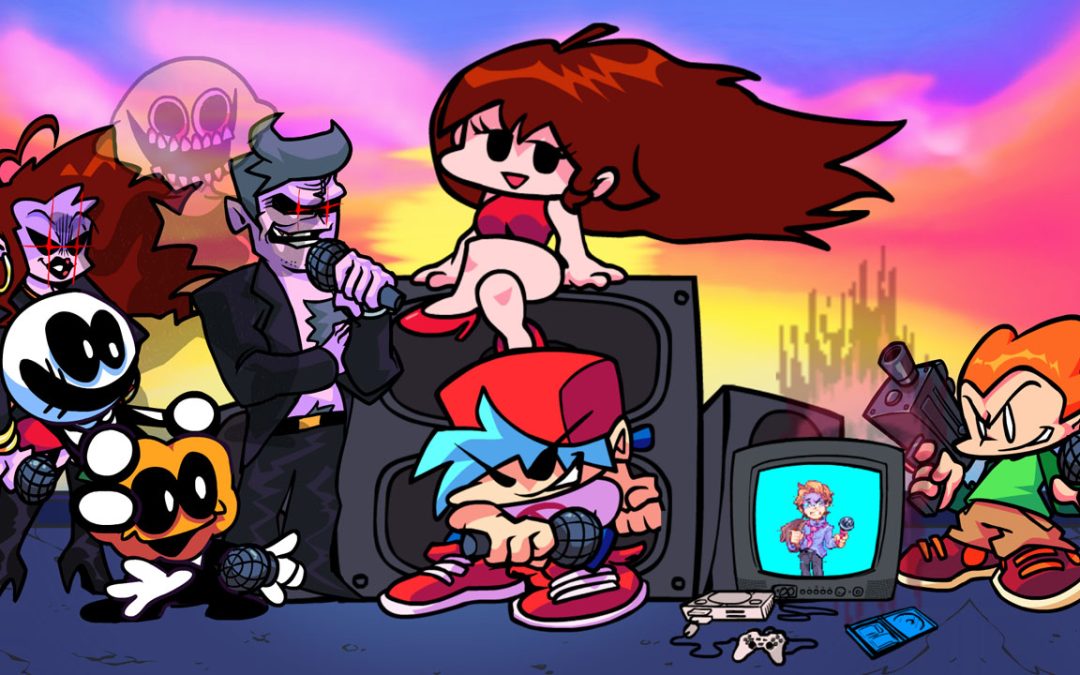 FNF game graphic design